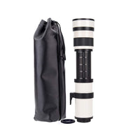 1 x RAW Customer Returns JINTU 420-800mm f 8.3 Telephoto Camera Lens for Canon 4000D 80D 90D T3i T5 T5i T6i T6s T7 T7I T8I 1200D 60D 70D 2000D 6D 7D 4000D D3100 D5600 D5500 D5200 D5400 D3200 D90 - RRP €117.94