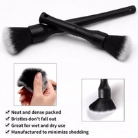 26 x Brand New Auto Detailing Brush Set, 2 Pcs Car Cleaning Brush, Auto Detail Cleaning Brushes, Auto Dash Duster Brush, for Cleaning Car Interior Exterior Wheels Air Vents - RRP €288.34