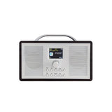 1 x RAW Customer Returns ALANO FM DAB Radio Bluetooth AUX IN Portable Wooden Color DAB Radio with 2.4 TFT Color Display and Dual Alarm Mode, DAB Radio with Retro Design for Garden and Kitchen Dark Brown  - RRP €44.45