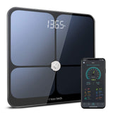 1 x RAW Customer Returns Innotech Body Fat Scales Bluetooth Personal Scales Smart Digital Scales with APP BMI Body Analysis Scales for Weight, Muscle Mass, Water, Protein etc. Compatible with Apple Health, Google Fit - RRP €20.17