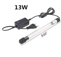 1 x RAW Customer Returns Alnicov Aquarium Light LED Aquarium Light Aquarium Submersible UV Sterilizer Lamp Underwater Submersible LED Light 220V 13W - RRP €15.34