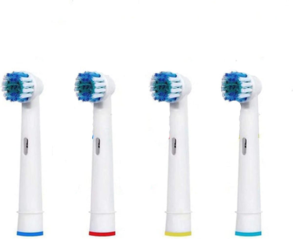 2 x RAW Customer Returns Compatible heads for Oral B electric toothbrushes 4  - RRP €45.6