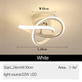 1 x RAW Customer Returns EIDEARAY LED ceiling light with motion detector inside, 22W warm white 3000K ceiling light, 24 20 9CM sensor lamp, suitable for hallways, garages, basements, carports, stairwells - RRP €26.69