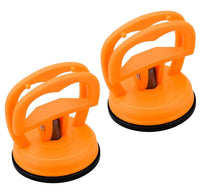 1 x RAW Customer Returns Voarge 2 Pack Suction Cup Vacuum Suction Cup Rubber Suction Cup Glass Suction Cup Removal Tool Mini Suction Cup for Mobile Phone Tablet Display LCD Screen Orange  - RRP €9.35