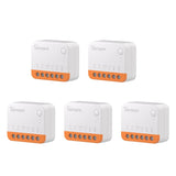 1 x RAW Customer Returns SONOFF MINI R4 5PCS WiFi Smart Switch 2-Way, DIY Smart Switch, Detachable Relay Mode, 2.4G WiFi, APP Control, Works with Alexa, Google Home Assistant, eWeLink Remote Control - RRP €66.89