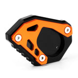 1 x RAW Customer Returns Modeer For KTM 790 890 1050 1090 1190 1290 Adventure 690 ENDURO R 690 SMC R Kickstand Foot Side Stand Enlarge Extension Plate Pad 790 890 1090 ADV R 1290 Super Adventure R S T Orange Black  - RRP €23.18