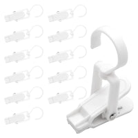 2 x Brand New Bailinks Hat Clip for Travel, 10 Pack White Laundry Hooks, Portable 360 Degree Swivel Hook, Multifunctional Clips for Hanging Hat, Clothes, Scarf, Socks, Towel - RRP €18.12