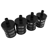 1 x RAW Customer Returns WANGCL 4 pieces pipe filter garden hose filter water pump suction filter water filter for high pressure cleaner for garden yard -280 380 - RRP €10.07