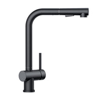 1 x RAW Customer Returns FORIOUS Kitchen Faucet Black, Kitchen Faucet Extendable Shower Stainless Steel, 360 Rotatable and Dual Function Shower - RRP €67.99