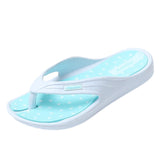 1 x RAW Customer Returns JOMIX Summer Flip Flops Children Boys Girls Slippers Soft Colorful Footbed Sandals Bath Slippers Swimming Pool Sea Beach White, 30 EU  - RRP €18.35