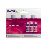 8 x RAW Customer Returns Plagron Starter Set Fertilizer Pack 100 Terra  - RRP €200.0