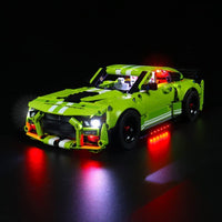 1 x RAW Customer Returns BrickBling Led Lighting Kit Compatible with Lego Technic Ford Mustang Shelby GT500, Decoration Lighting Kit Compatible with Lego 42138 Building Blocks Model - No Model - RRP €28.99