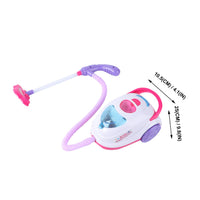 1 x RAW Customer Returns NUOBESTY Children s Vacuum Cleaner Toy Electric Dust Separator Toy Pretend Cleaning Children s Toy White Pink Blue . - RRP €20.99