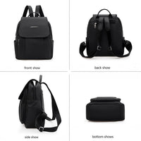 1 x RAW Customer Returns Women s Backpack Elegant Backpacks, Travel Backpack Sports Backpack School Backpack Laptop City Backpack, Waterproof Black Small Women s Backpack Work Bag for Girls Teenager School Travel Business - RRP €19.42