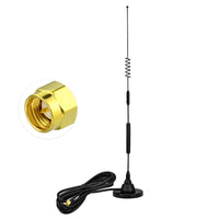 1 x RAW Customer Returns Eightwood 4G LTE antenna SMA 10dBi magnet antenna omnidirectional antenna outdoor 3M antenna cable for wildlife camera 4G LTE router modem camera GSM hotspot etc. - RRP €19.99