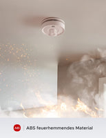 1 x RAW Customer Returns X-Sense smoke detector networked 10 year battery, networked fire detector with a transmission range of over 250 m, SD20-W, set of 3 - RRP €78.99