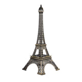 1 x RAW Customer Returns Eiffel Tower Bronze Tone Eiffel Tower Decor Figure Statue Vintage Alloy Model 25 cm - RRP €23.69