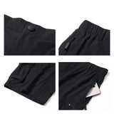 1 x RAW Customer Returns Tansozer Shorts Men Summer Quick-drying Hiking Pants Short Stretch Cargo Bermuda Sports Pants Outdoor Trekking Hiking Shorts with 5 Pockets Black L - RRP €32.99