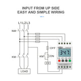 1 x RAW Customer Returns Single Phase Relay, SVR1000 Single Phase Overvoltage Undervoltage Protection Relay AC DC 24V-48V 50 60Hz AD220  - RRP €26.05