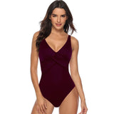 1 x RAW Customer Returns SEDEX Swimsuit Women Sexy One Piece Swimsuit Women Tummy Control Monokini Sports Swimwear Women Plus Size Swimsuit Fuchsia, L  - RRP €27.99