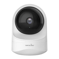 1 x RAW Customer Returns wansview Indoor Surveillance Camera, 2K Wi-Fi IP Camera for Baby, Pet with Data Protection Zone, Two-Way Audio, 2.4GHz WiFi, Compatible with Alexa Q6 - RRP €32.99