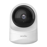 1 x RAW Customer Returns wansview indoor surveillance camera, WiFi IP camera 2K for baby, pet with privacy area, two-way audio, 2.4 GHz WiFi, compatible with Alexa Q6 - RRP €32.99