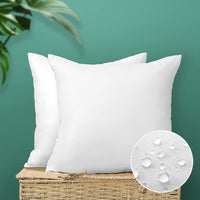 1 x RAW Customer Returns Artscope Set of 2 Waterproof Cushion Filling 45 x 45 cm - Outdoor Cushion Inserts - Filling Pillow Head Cushion Sofa Cushion for Patio Garden Sofa Farmhouse Decor - RRP €21.99