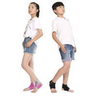 1 x RAW Customer Returns Children s Ankle Supports, Breathable Foot Support 1 Pair , Ankle Support for Boys and Girls, Ankle Support for Running, Dancing, Martial Arts, Roller, Skiing, Basketball, Football, Black, M - RRP €14.57