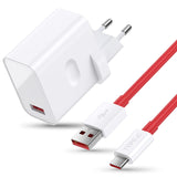 1 x RAW Customer Returns TITACUTE for OnePlus Dash Charger, 5V 6A OnePlus Charger with Dash Charge Cable 1m USB C Fast Charging Power Supply 30W for OnePlus 10 Pro Nord 2T Nord CE Nord N200 N20 8 Pro 8 7T, VOOC Fee for Oppo - RRP €26.54