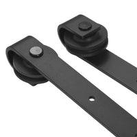 1 x RAW Customer Returns Wolfbird rail set for sliding door, 200 cm, T-piece - RRP €24.0