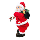 1 x RAW Customer Returns Santa Claus Shaking Hips Santa Claus Doll Movable Santa Claus with Dance Music Christmas Decoration Dancing Santa Claus Ornament Christmas Decorations for Christmas Party - RRP €27.85