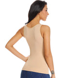 1 x RAW Customer Returns Joyshaper women s undershirt seamless figure-shaping undershirts shaping camisole comfort shapewear tank tops shirt tummy control top shaping bra shirt body shaper shirt cami padded tank top beige L - RRP €19.15