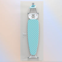 1 x RAW Customer Returns LaundrySpecialist Ironing Board Holder Easily hang your ironing board and iron on your door - RRP €25.95