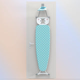 1 x RAW Customer Returns LaundrySpecialist Ironing Board Holder Easily hang your ironing board and iron on your door - RRP €25.95