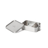 1 x RAW Customer Returns ECO bread box Bento Classic lunch box made of stainless steel for adults and children with fixed divisions, lunch box, leak-proof and free of harmful substances, dishwasher safe with 1.1 liter capacity - RRP €37.56