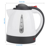 1 x RAW Customer Returns Car Kettle, Travel Kettle 1000ml Kettle 24V for Truck Portable Stainless Steel Car Kettle Car Heating Cup Water Heater for Hot Water Coffee Tea - RRP €30.59