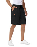 1 x RAW Customer Returns HMIYA Shorts Men Cargo Shorts Cotton Bermuda Shorts Summer Cargo Pants Men Short with Pockets - RRP €31.74