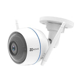 1 x RAW Customer Returns EZVIZ WiFi IP Camera, Surveillance Camera with Siren and Light Alarm, 1080p Outdoor Camera with Two-Way Audio and Active Defense, Weatherproof and Compatible with Alexa, ezTube 1080p - RRP €65.18