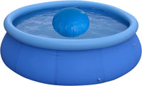 1 x RAW Customer Returns Poweka pool cushion winter round 4ft, swimming pool air cushion, durable PVC winter pool cushion 120cm 120cm 3 packs  - RRP €41.33