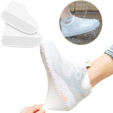 1 x RAW Customer Returns Shoe cover, waterproof, silicone, non-slip, reusable, washable, suitable for rainy, snowy days - RRP €60.0