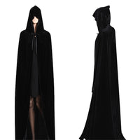 1 x RAW Customer Returns Alaiyaky Cape with Hood Reaper, Cape Demon, Cape Skull Costume Halloween 150 cm, Children  - RRP €19.2