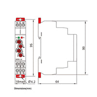 1 x RAW Customer Returns Akozon Grt8-S1 Mini Circulation Relay Time Delay Relay On Off Ac Dc12-240V - RRP €29.29