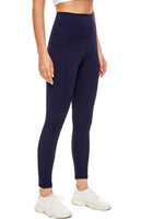 1 x Brand New BATHRINS Thermal Leggings Women s Lined High Waist Warm Thermal Leggings with Mobile Phone Compartment Sports Leggings Long Fleece Thick Leggings Winter Yoga Pants Running Pants Navy Thermal, XL  - RRP €23.18