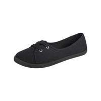 1 x RAW Customer Returns Elara women s ballerinas sneakers lace-ups Chunkyrayan BD1413-BL Black-38 - RRP €24.95