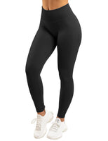 1 x RAW Customer Returns TAYOEA Women s Compression Sports Leggings Yoga Long Leggings Slim Fitness Pants Sports Pants Opaque Scrunch Butt Yoga Pants Seamless Push up Leggings High Waist Exercise Fitness Jogging Scrunch Black,L - RRP €26.99