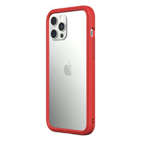 1 x RAW Customer Returns RhinoShield Bumper Case Compatible with iPhone 12 Pro Max CrashGuard NX - Shock-absorbing protective case in a slim design - 3.5 meter drop protection - Red - RRP €24.98