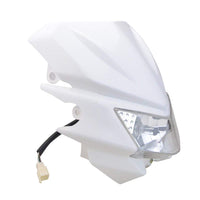 1 x RAW Customer Returns GOOFIT Universal 12V 35W Motorcycle Supermotard Headlight Gear Indicator Replacement for KX125 KX250 KXF250 KXF450 KLX200 KLX250 KLX450 White - RRP €27.42