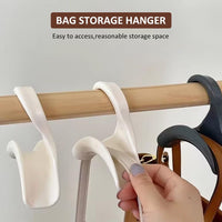 3 x Brand New Handbag holder, bag hook, bag hanger, handbag hook, bag hook clothes rail, handbag clothes hanger, tie holder, adjustable tie holder, adjustable tie rack - RRP €61.2