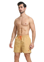 3 x Brand New JustSun Swim Shorts Men s Swim Shorts Men s Short Quick-drying Men s Swimming Shorts Boardshorts Men s Beach Shorts Swim Shorts Khaki S - RRP €69.54