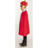 1 x RAW Customer Returns Boland 36100 - King s coat child 80 cm, costume, accessories, coat, wrap, carnival, theme party - RRP €21.6